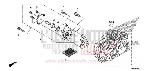 POMPE A HUILE CRF110FN de 2022